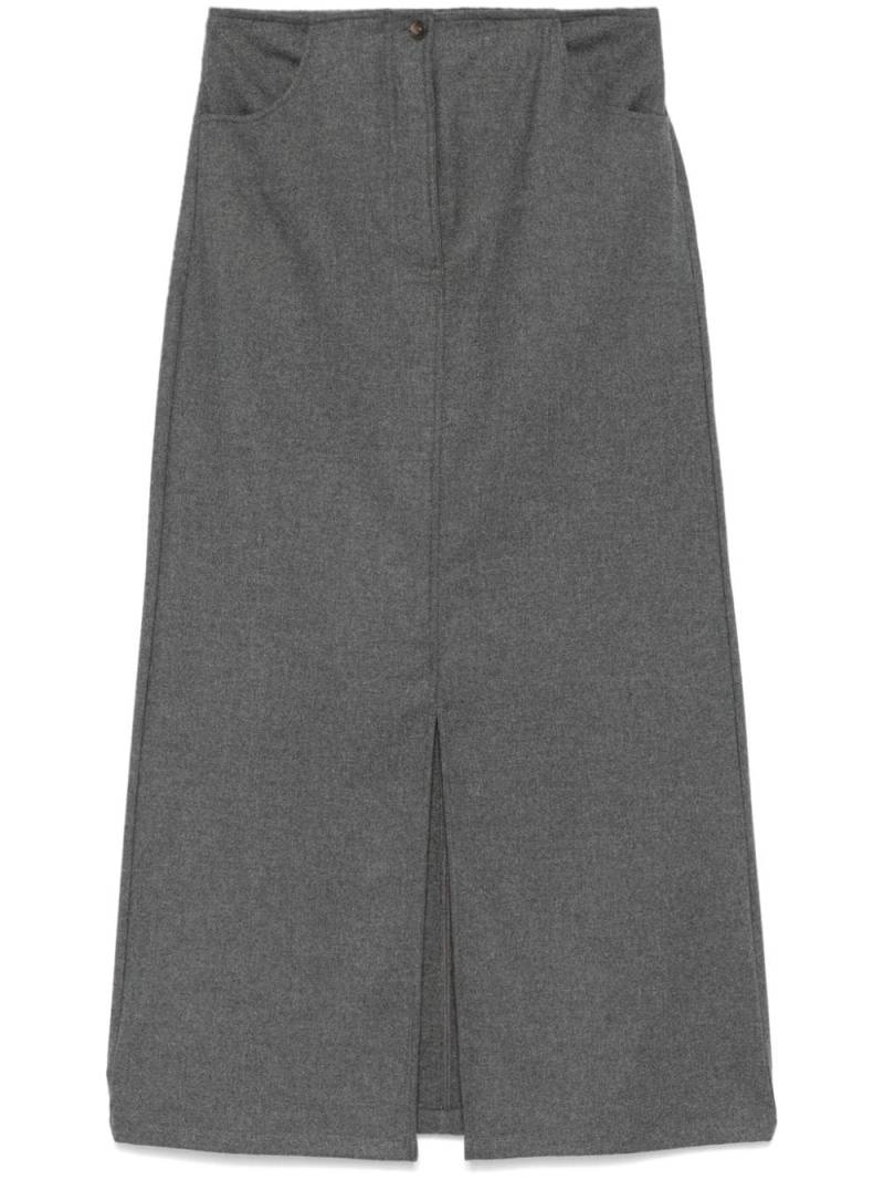 Diega Jonato maxi skirt - Grey von Diega