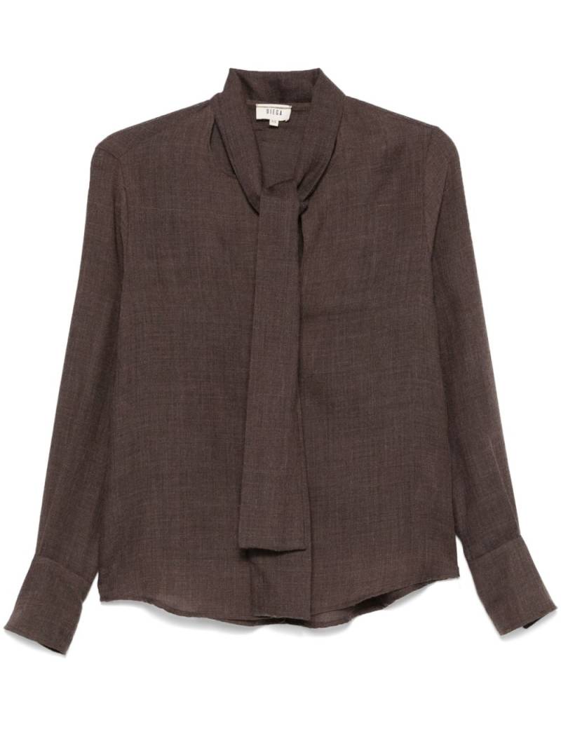 Diega Tastana blouse - Brown von Diega