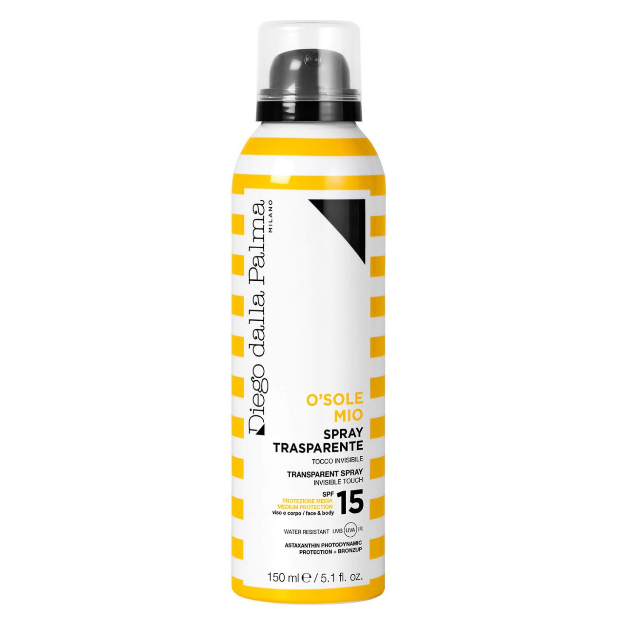 Diego dalla Palma Sun - O'SOLE MIO Protective Transparent Spray SPF15 von Diego dalla Palma