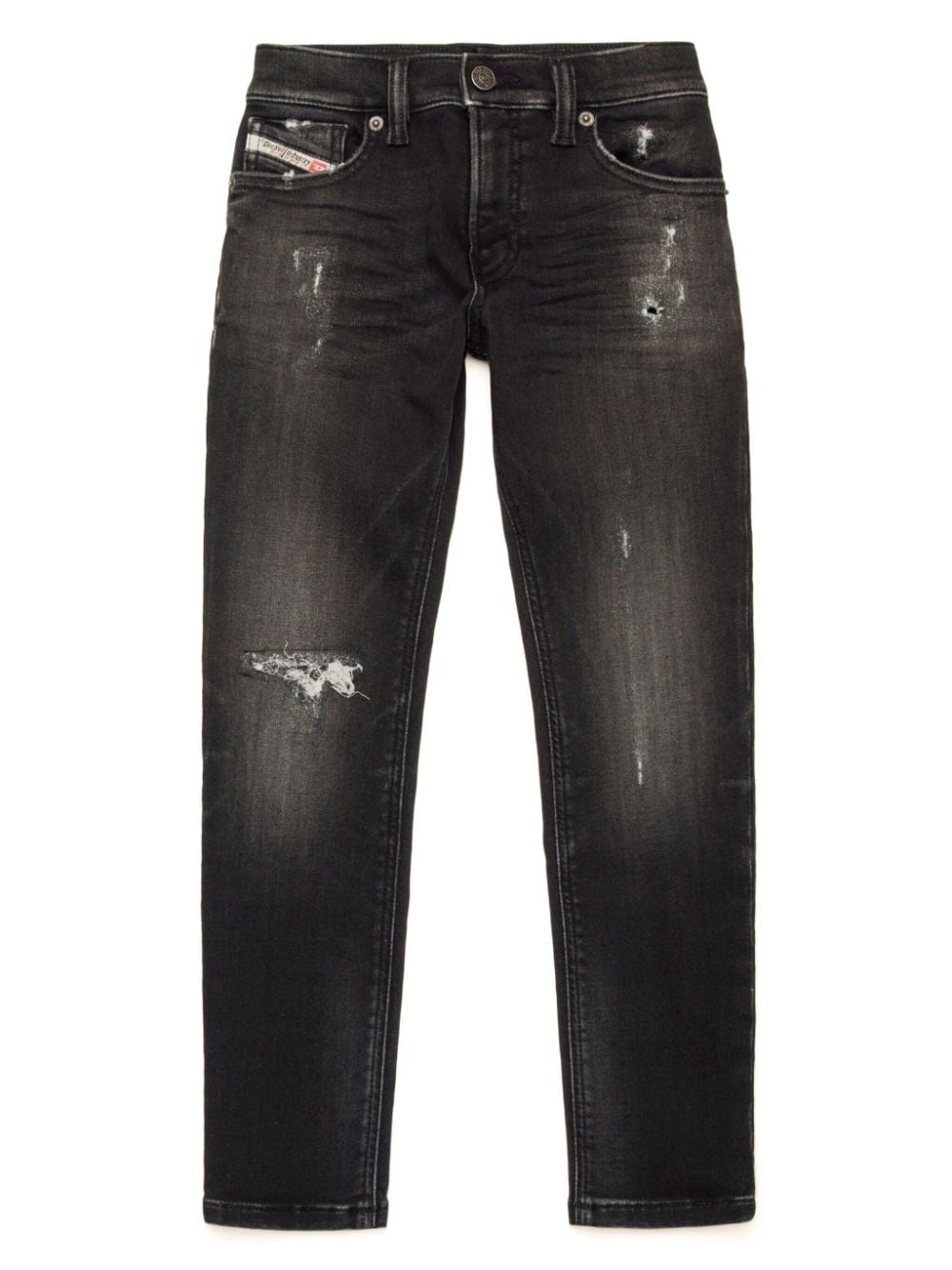 Diesel Kids 1995-J straight-leg jeans - Black von Diesel Kids