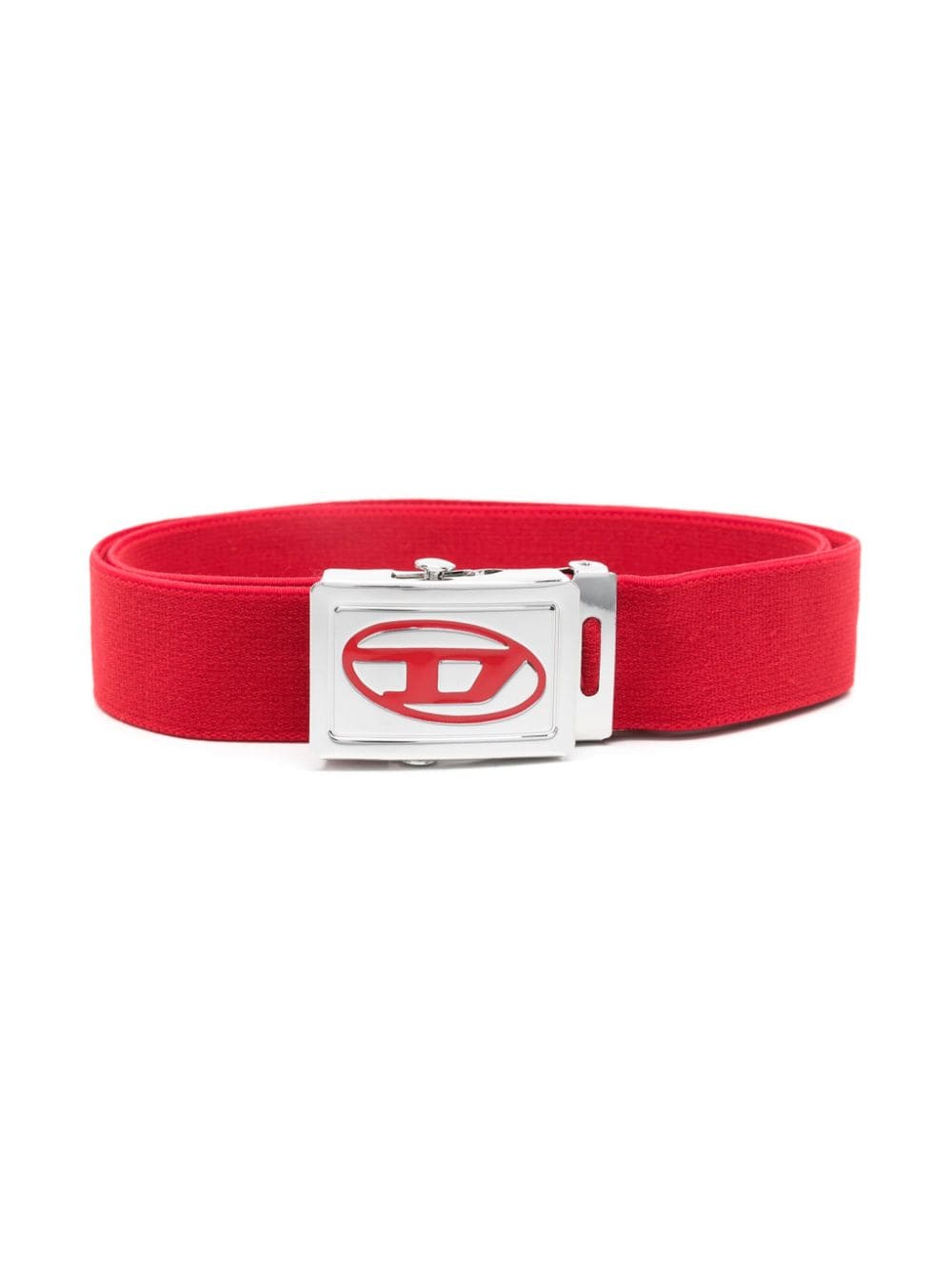 Diesel Kids Besar buckled belt - Red von Diesel Kids