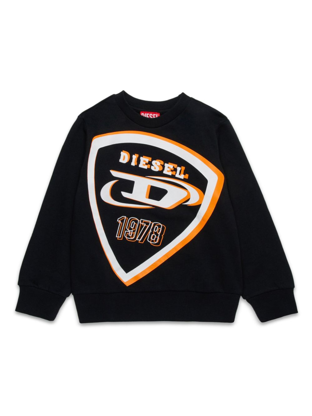 Diesel Kids Dug sweatshirt - Black von Diesel Kids