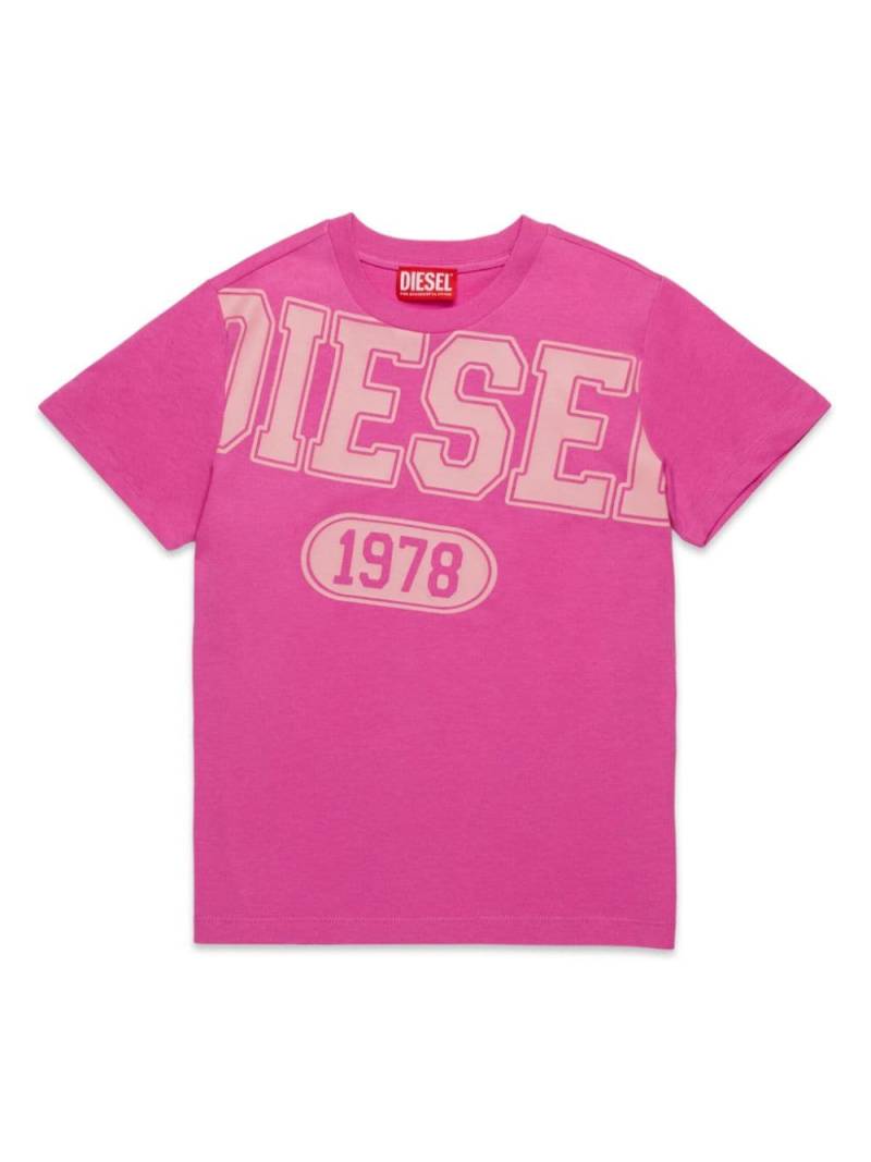 Diesel Kids Franci T-shirt - Pink von Diesel Kids