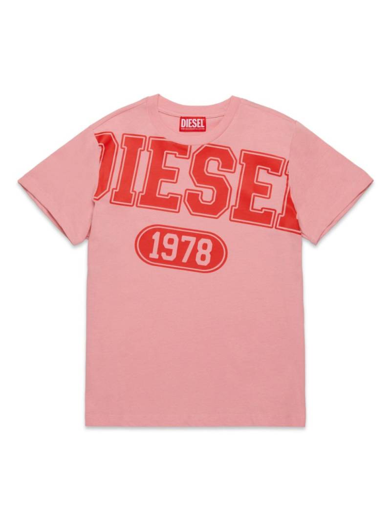 Diesel Kids Franci T-shirt - Pink von Diesel Kids