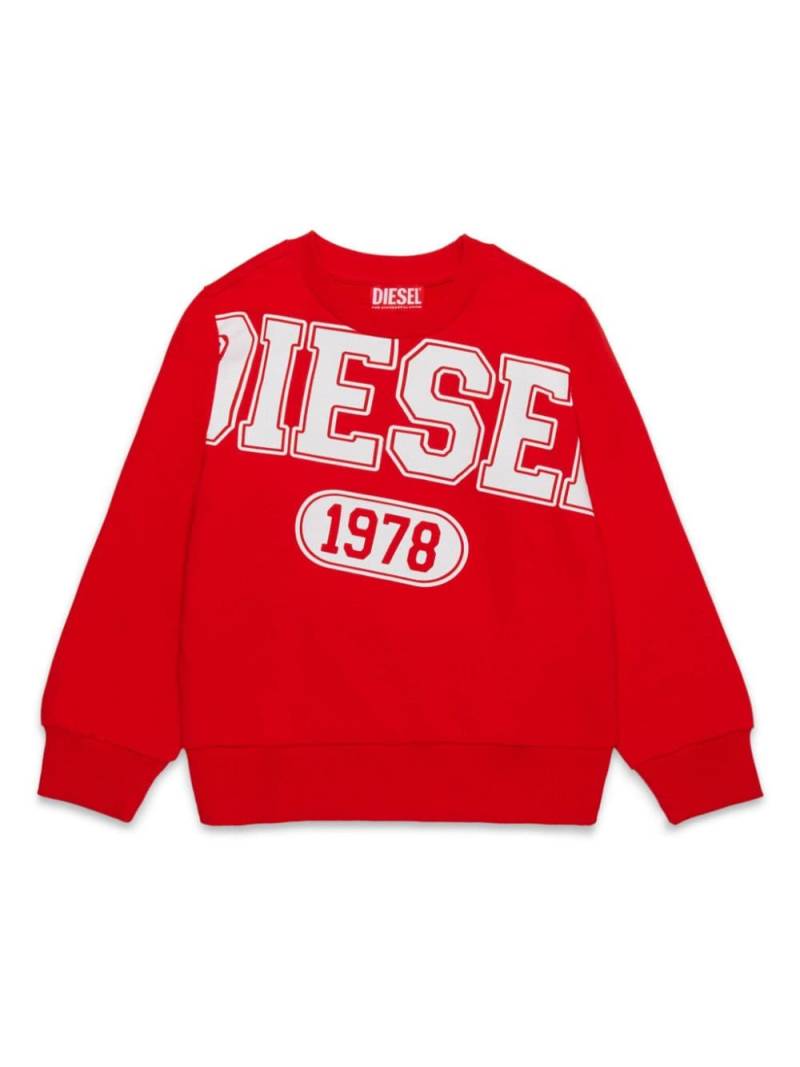 Diesel Kids Franci sweatshirt - Red von Diesel Kids