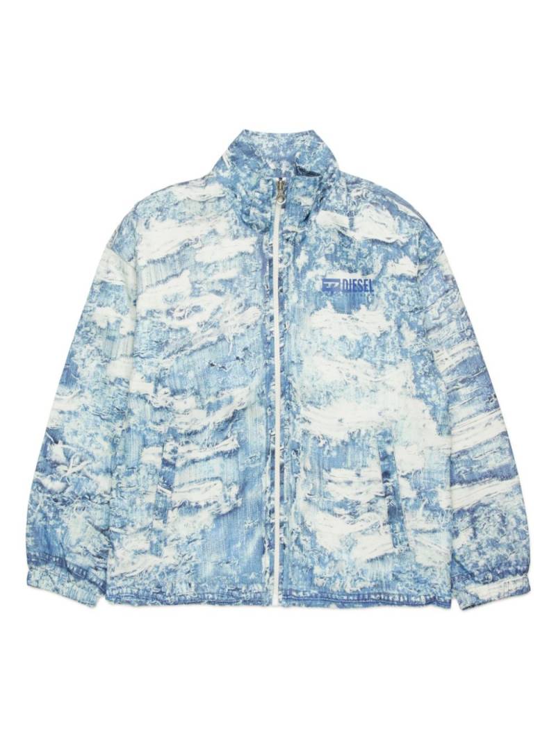 Diesel Kids Jalston jacket - Blue von Diesel Kids