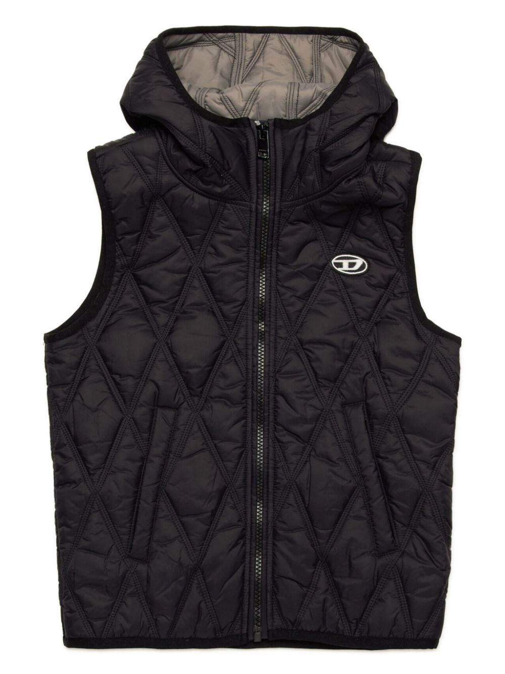 Diesel Kids Jfossir gilet - Black von Diesel Kids