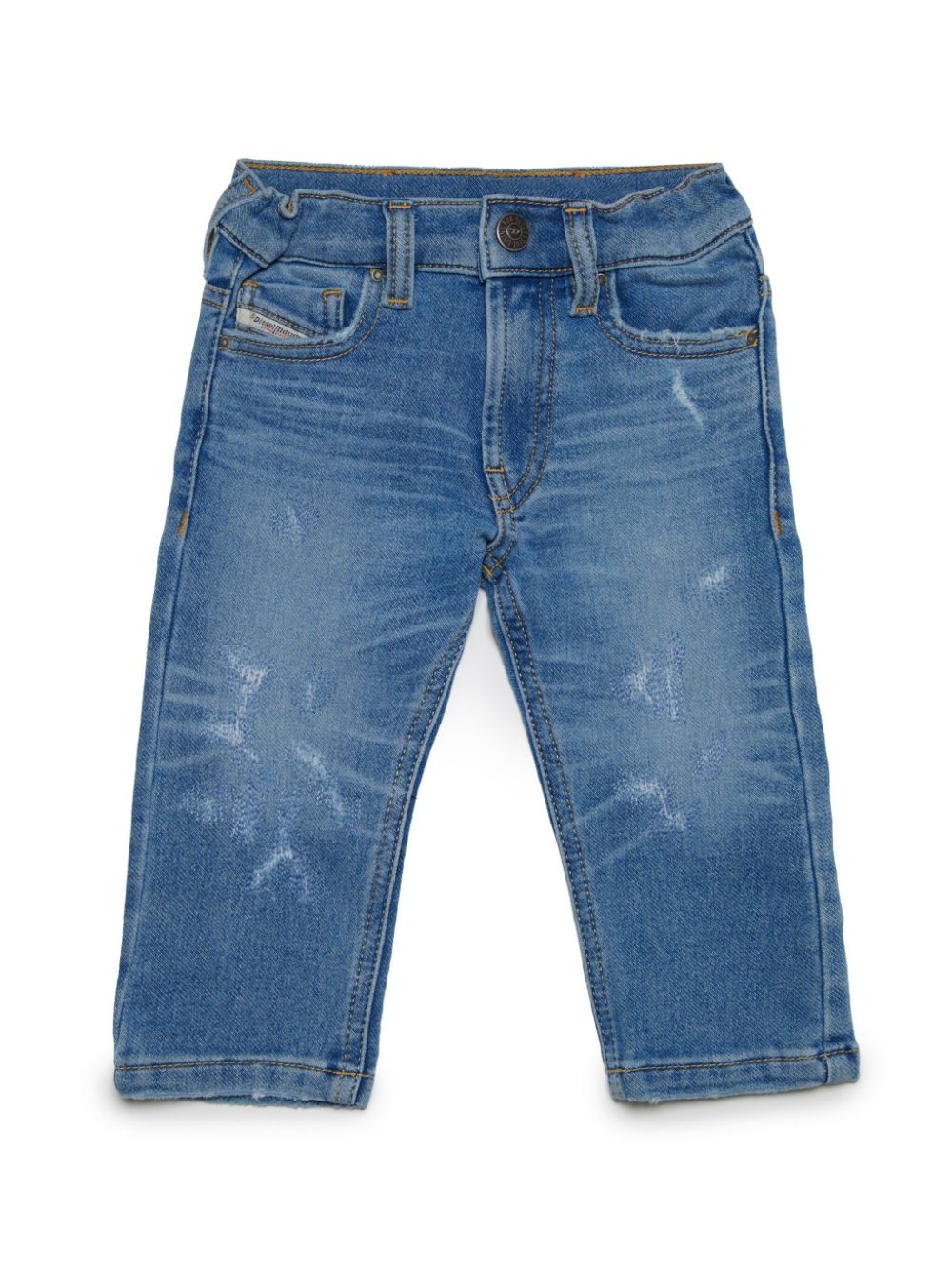 Diesel Kids JoggJeans® ripped-detail jeans - Blue von Diesel Kids