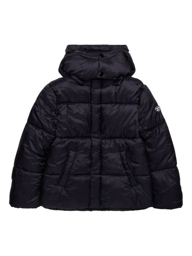 Diesel Kids Jwrolfs jacket - Black von Diesel Kids