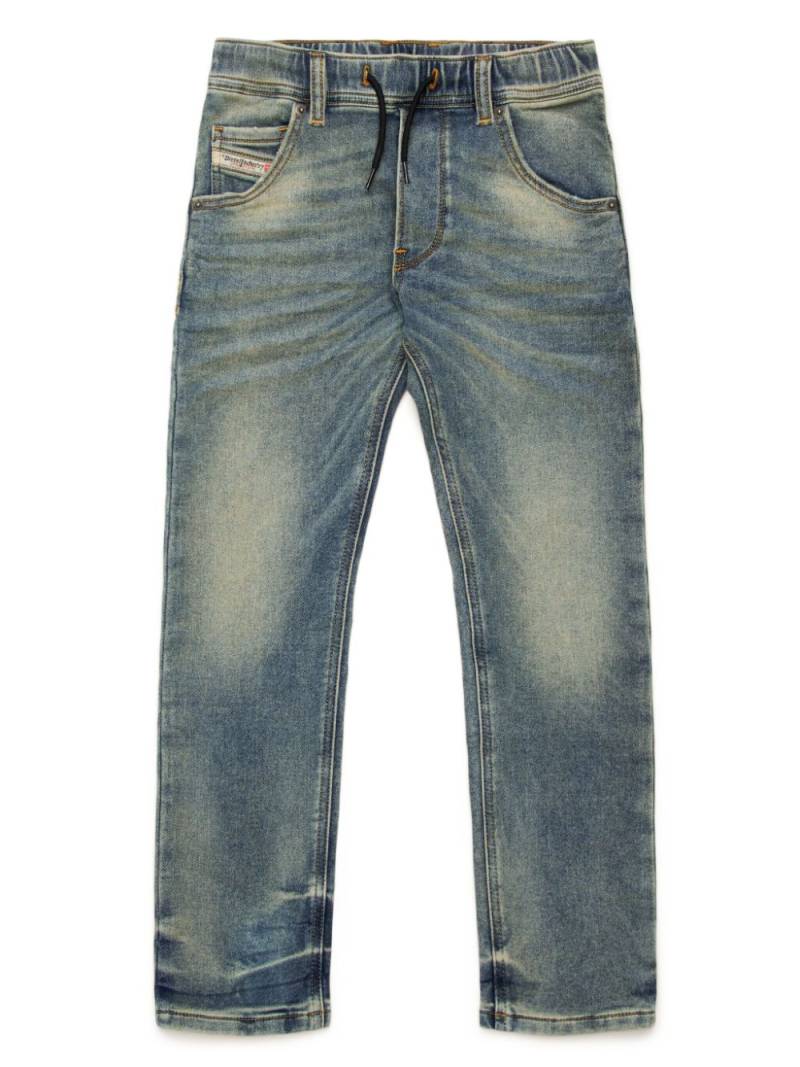 Diesel Kids Krooley tapered jeans - Blue von Diesel Kids