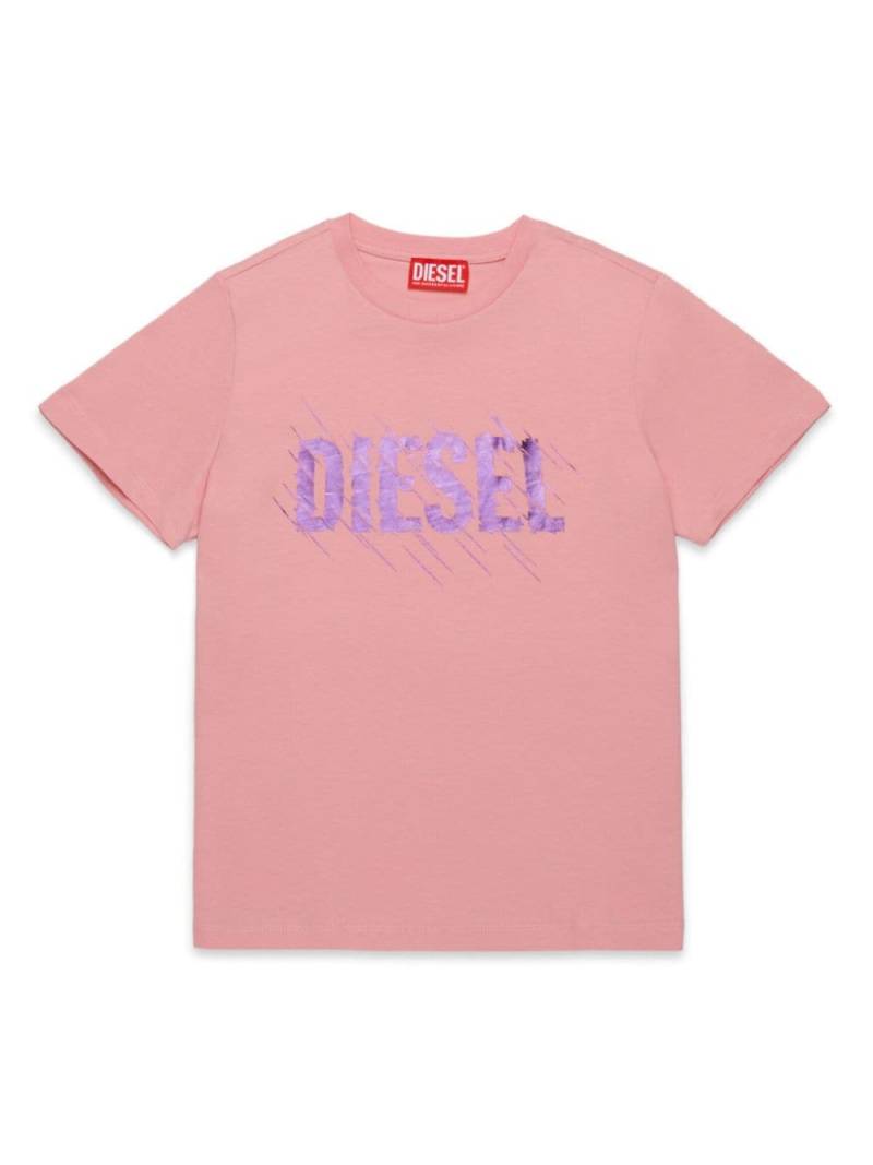 Diesel Kids Linda T-shirt - Pink von Diesel Kids