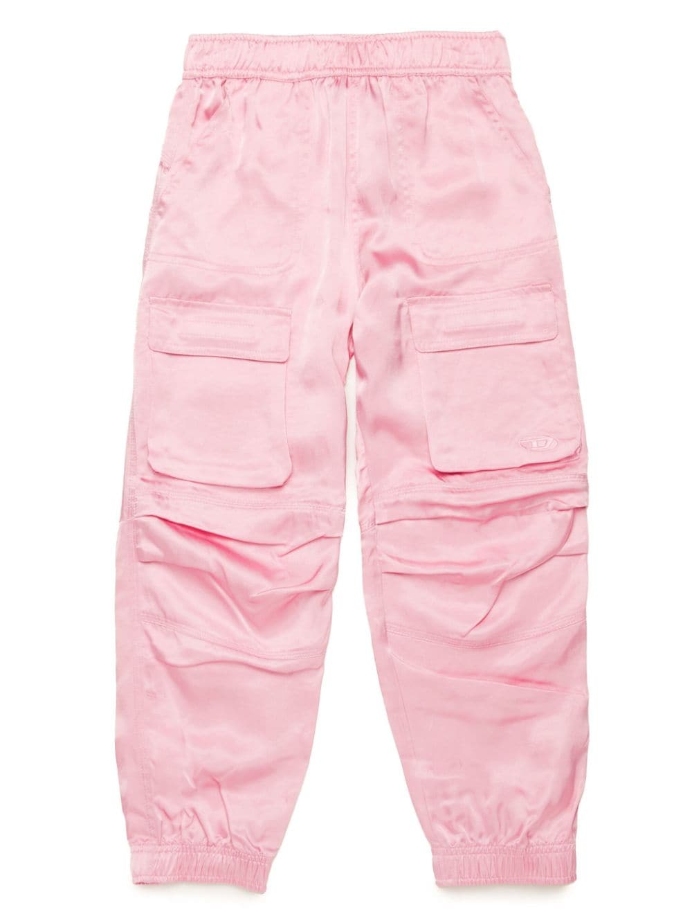 Diesel Kids Oval D-embroidered cargo trousers - Pink von Diesel Kids