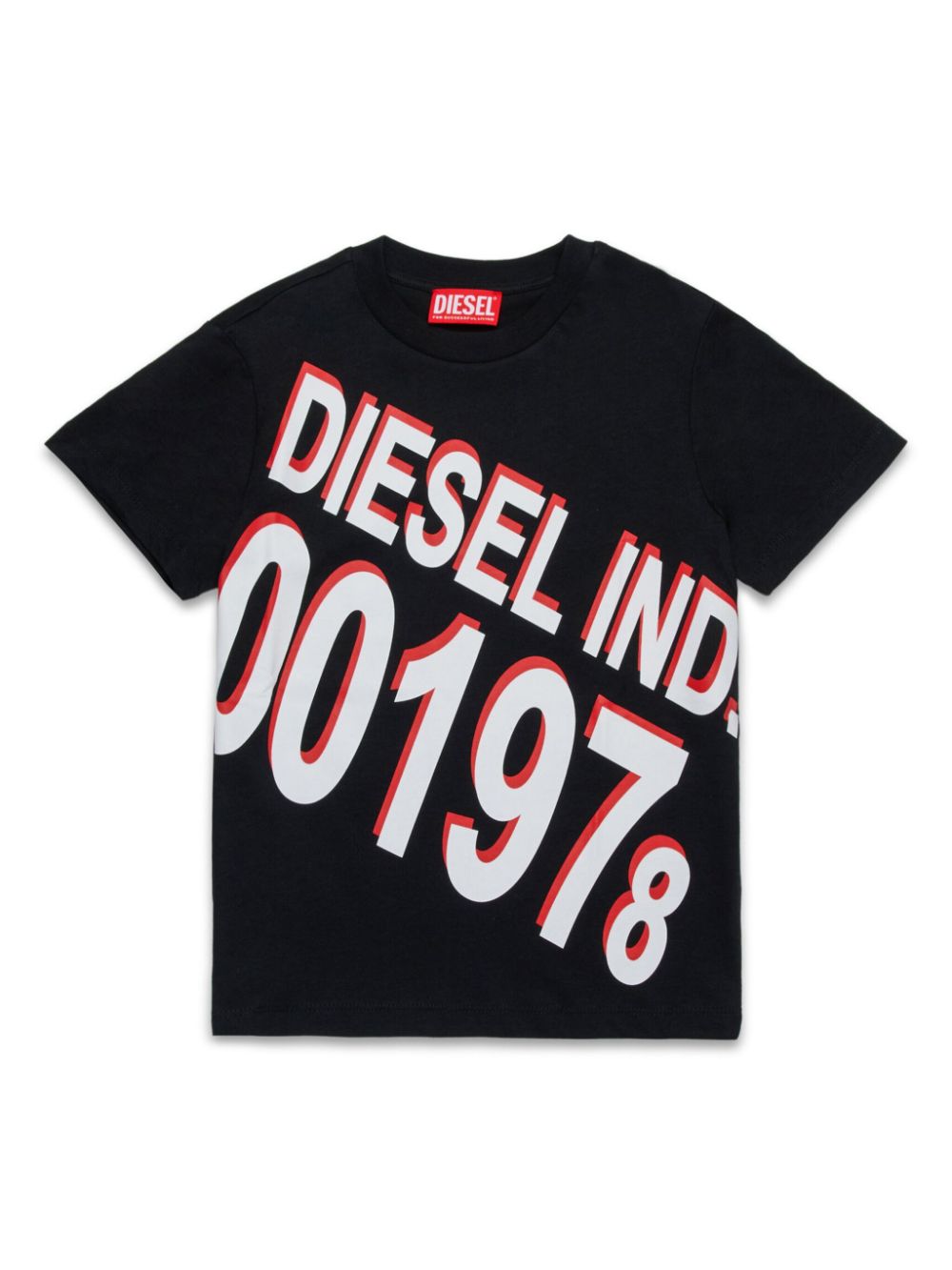 Diesel Kids Rekel T-shirt - Black von Diesel Kids