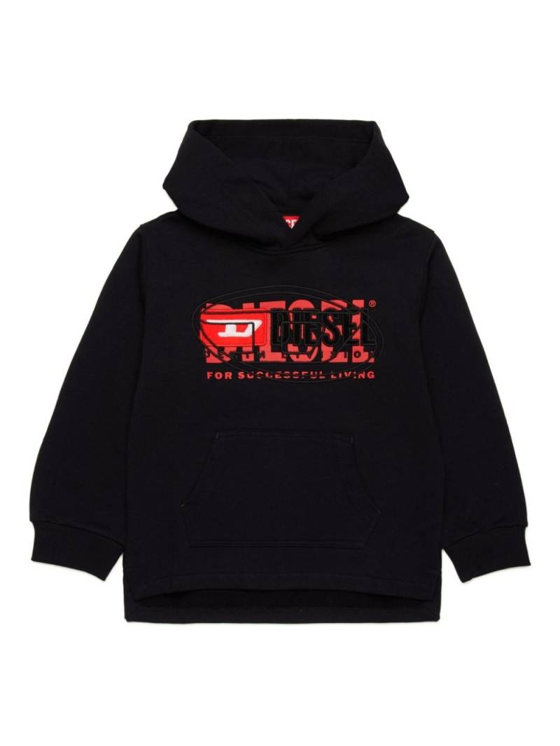 Diesel Kids Sbaxthood Over hoodie - Black von Diesel Kids