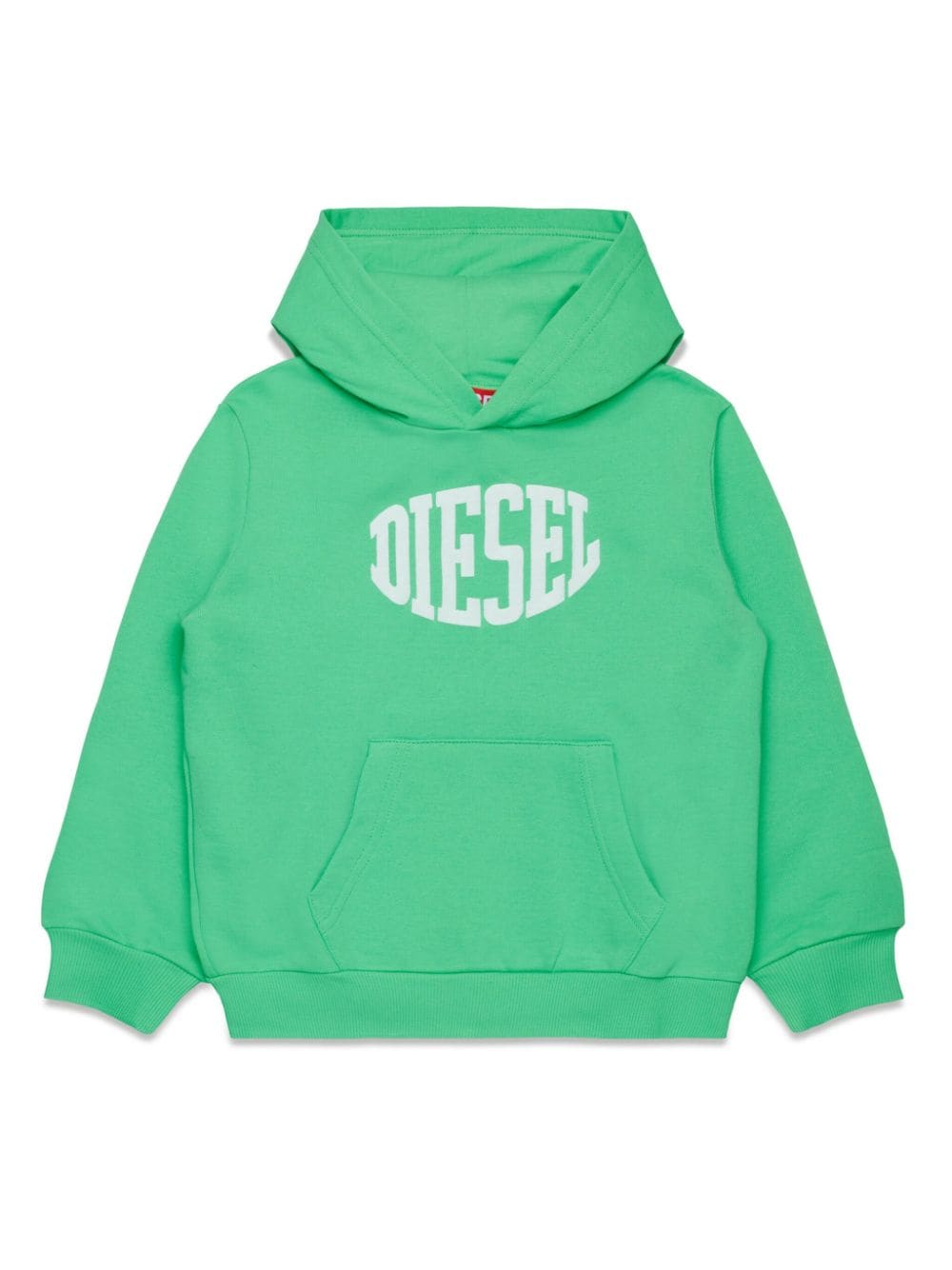 Diesel Kids Sbolc Over cotton hoodie - Green von Diesel Kids