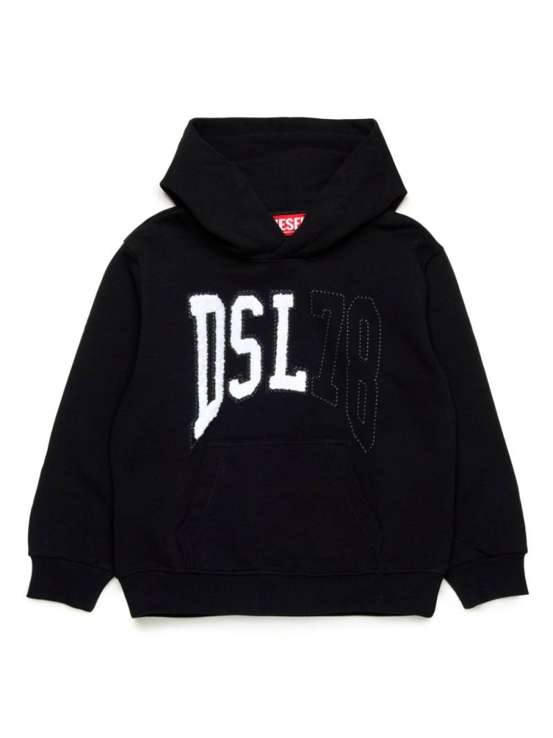 Diesel Kids Sboxthood Over hoodie - Black von Diesel Kids