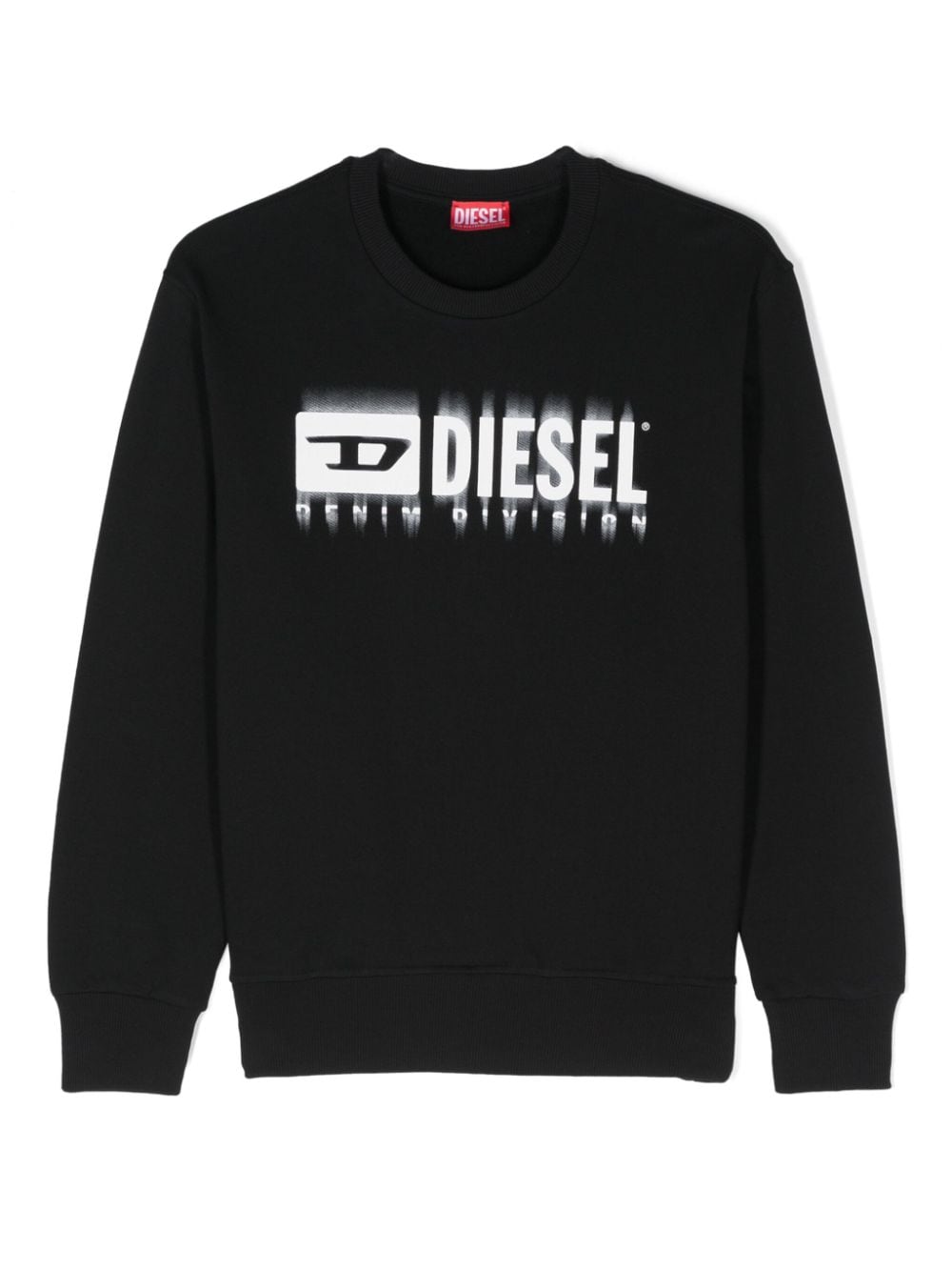 Diesel Kids Sginnl8 Over sweatshirt - Black von Diesel Kids