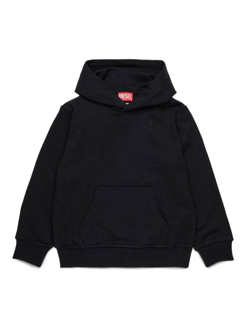 Diesel Kids Smacshoodmegovald Over hoodie - Black von Diesel Kids