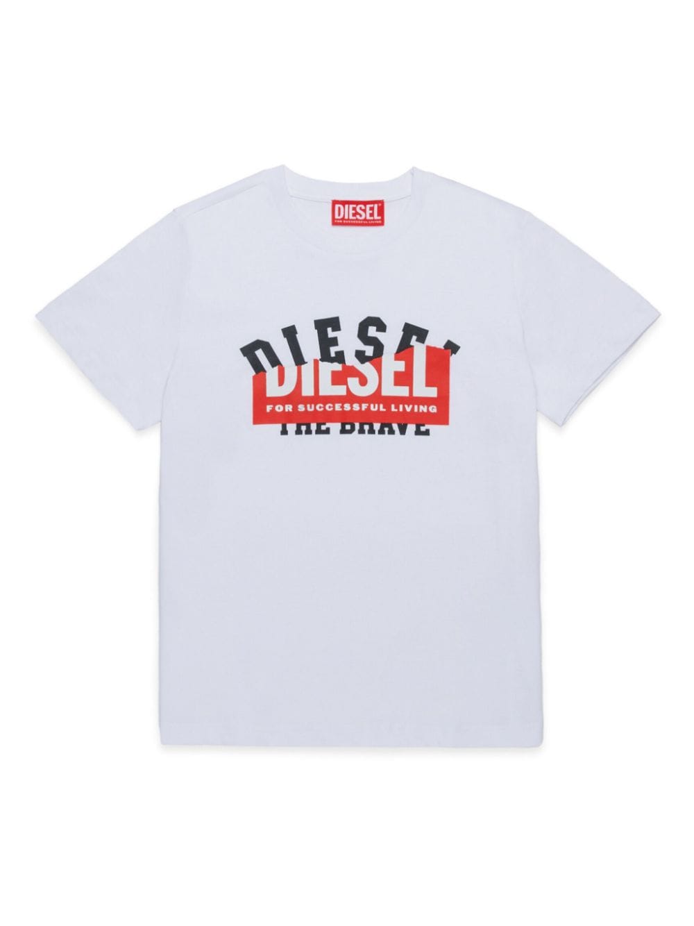 Diesel Kids Willy T-shirt - White von Diesel Kids