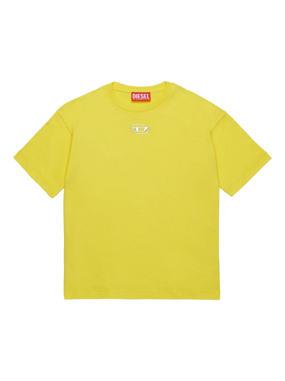 Diesel Kids appliqué-logo T-shirt - Yellow von Diesel Kids