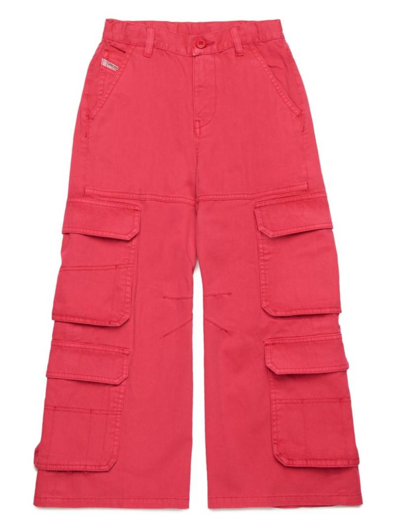 Diesel Kids cargo trousers - Red von Diesel Kids