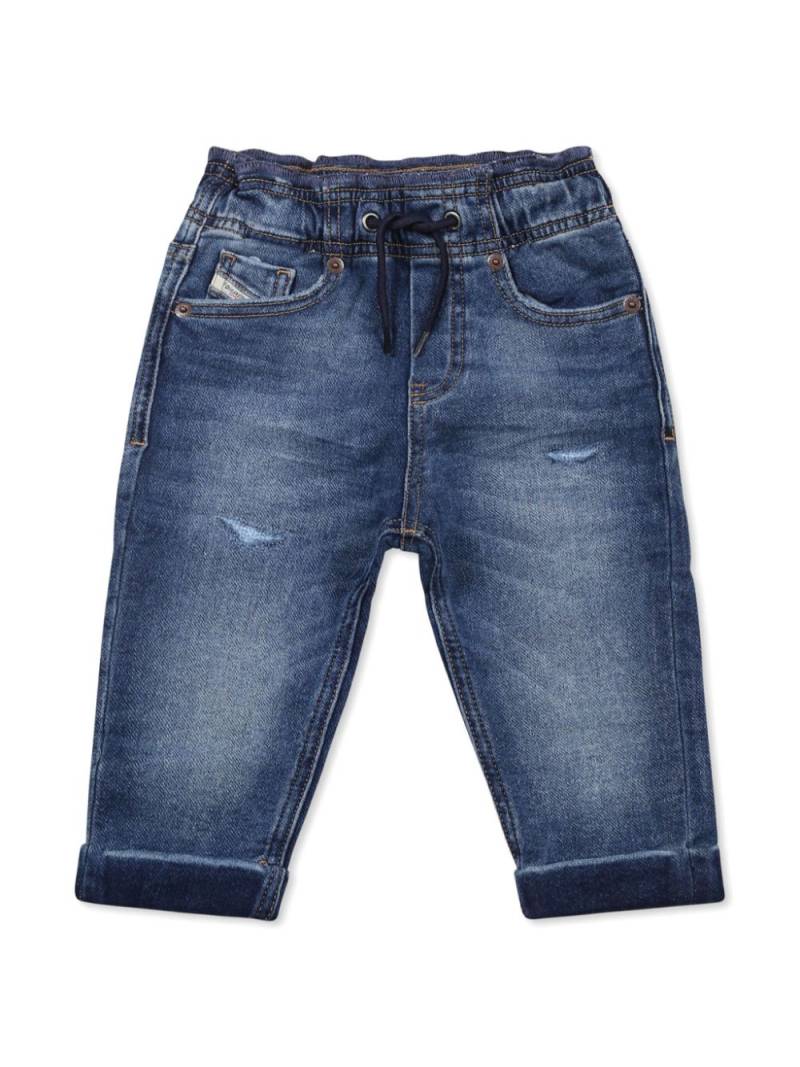 Diesel Kids distressed jeans - Blue von Diesel Kids