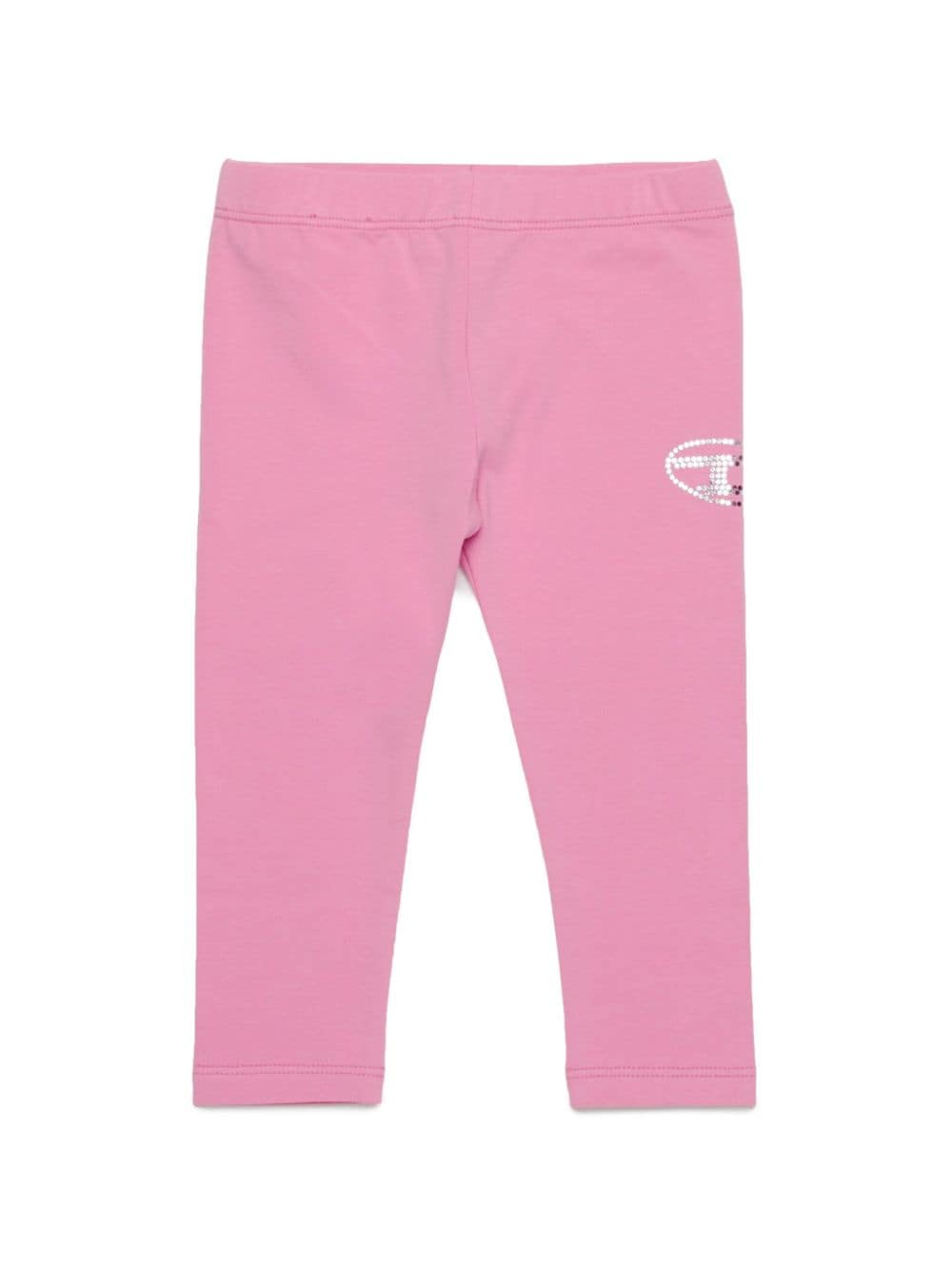 Diesel Kids logo-embellished stretch leggings - Pink von Diesel Kids