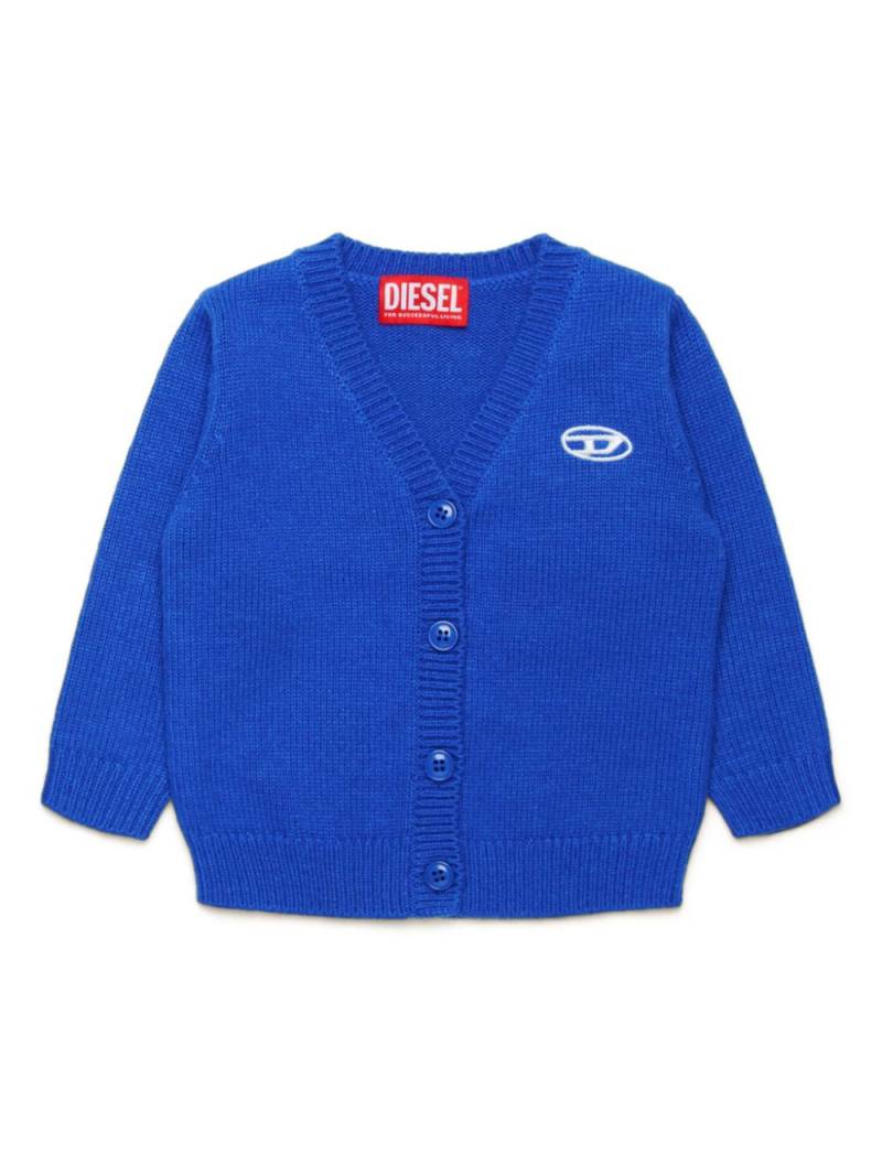 Diesel Kids logo-embroidered - Blue von Diesel Kids