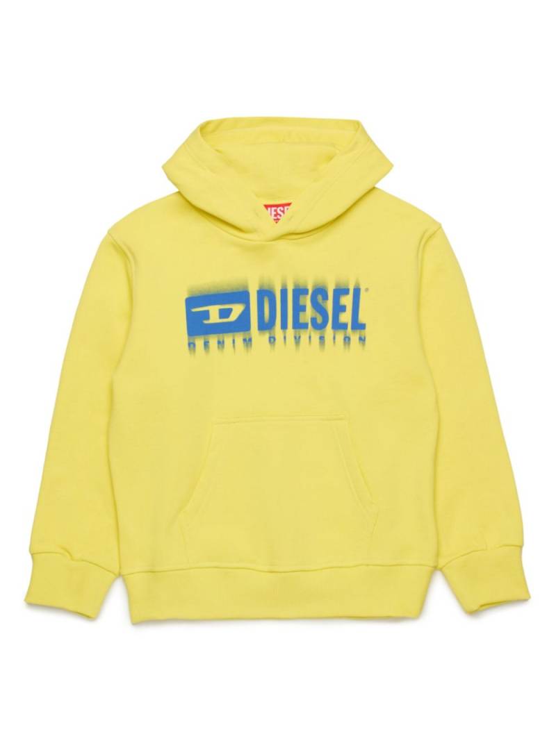 Diesel Kids logo hoodie - Yellow von Diesel Kids