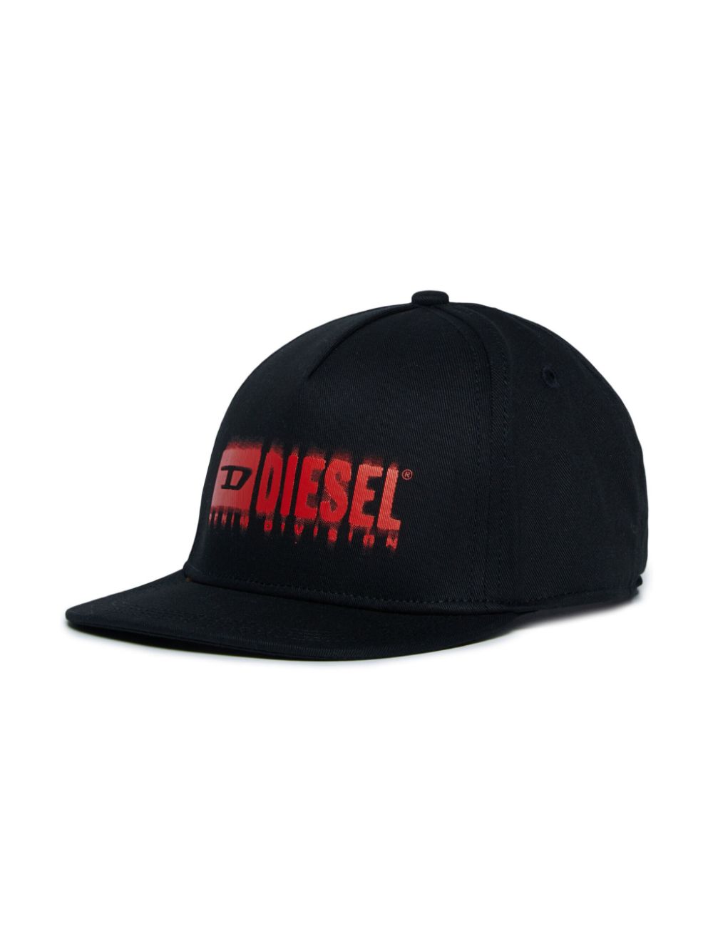 Diesel Kids logo-print baseball cap - Black von Diesel Kids