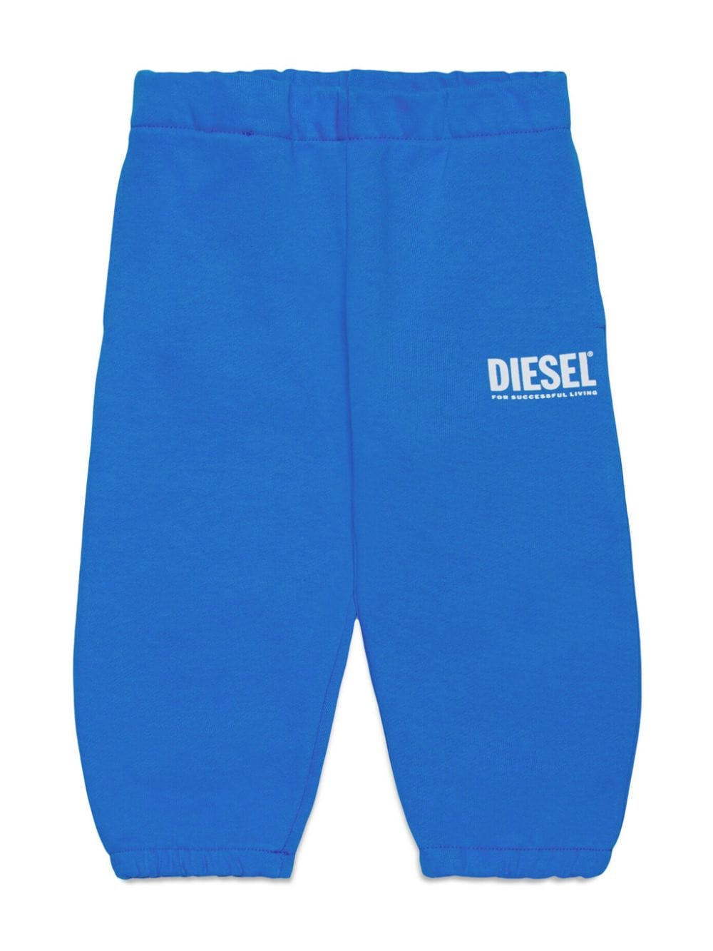 Diesel Kids logo-print cotton track pants - Blue von Diesel Kids