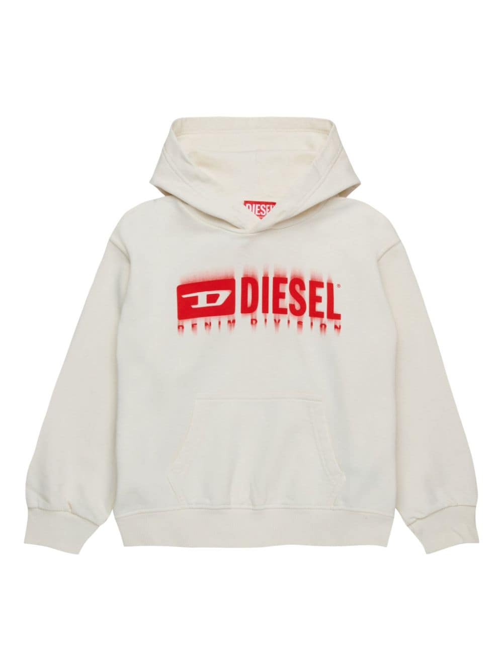 Diesel Kids logo-print hoodie - White von Diesel Kids