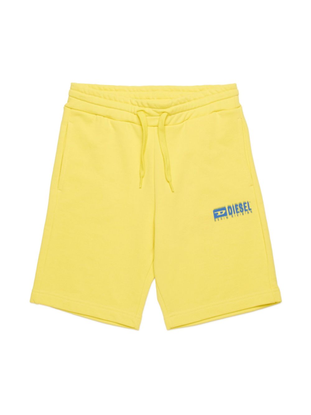 Diesel Kids logo-print shorts - Yellow von Diesel Kids