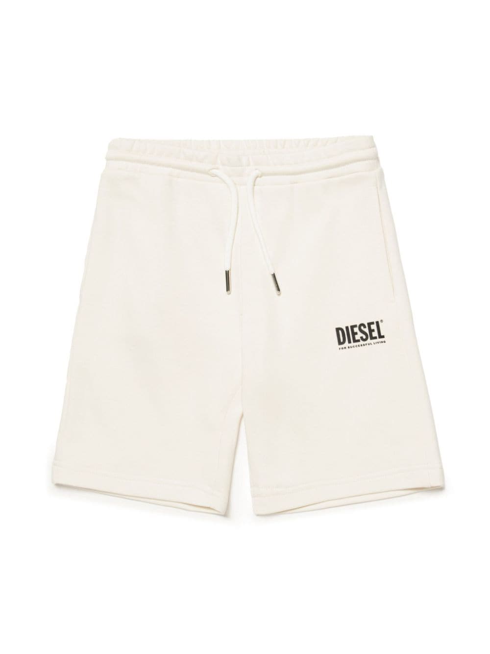 Diesel Kids logo-print track shorts - Neutrals von Diesel Kids