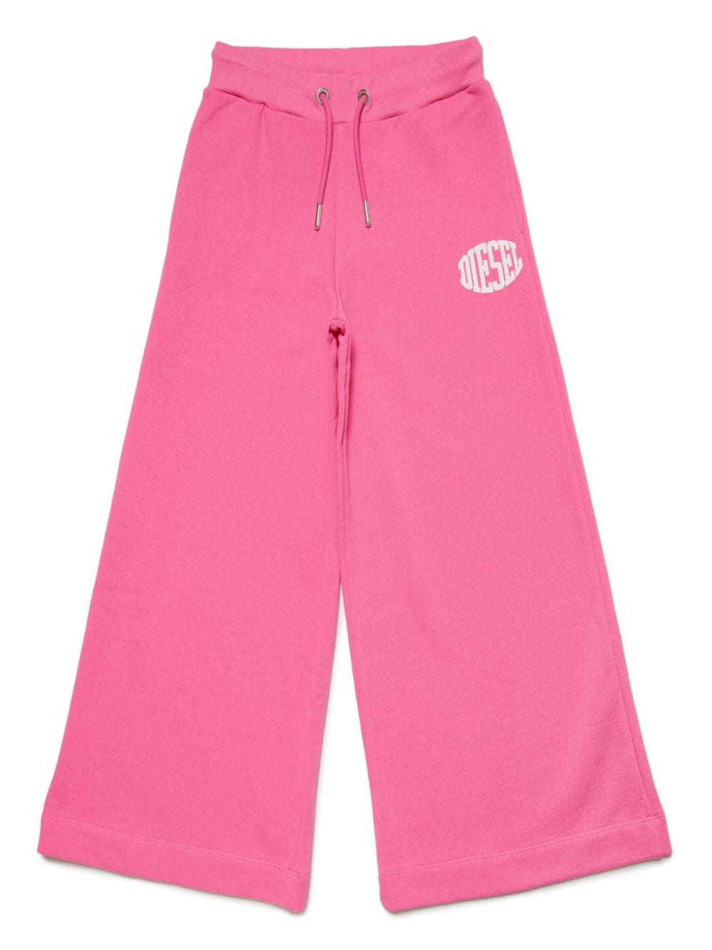 Diesel Kids logo-print wide-leg trousers - Pink von Diesel Kids