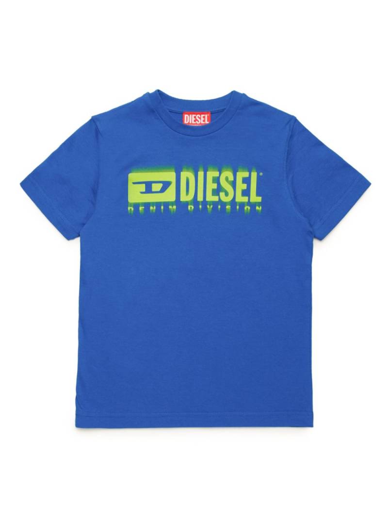 Diesel Kids logo t-shirt - Blue von Diesel Kids