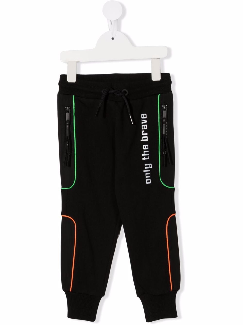 Diesel Kids logo tracksuit bottoms - Black von Diesel Kids