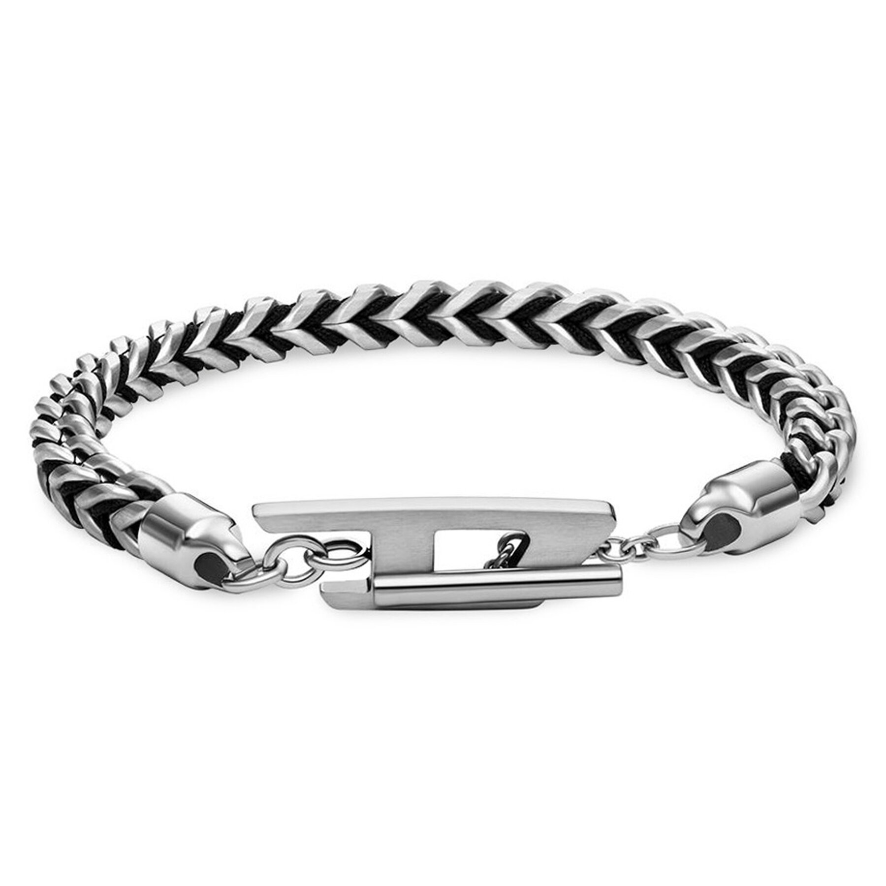 Armband Diesel D Logo Chain DX1540040 Silberfarben von Diesel