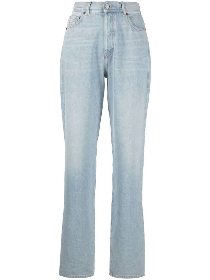 Diesel 1956 high-waisted trousers - Blue von Diesel