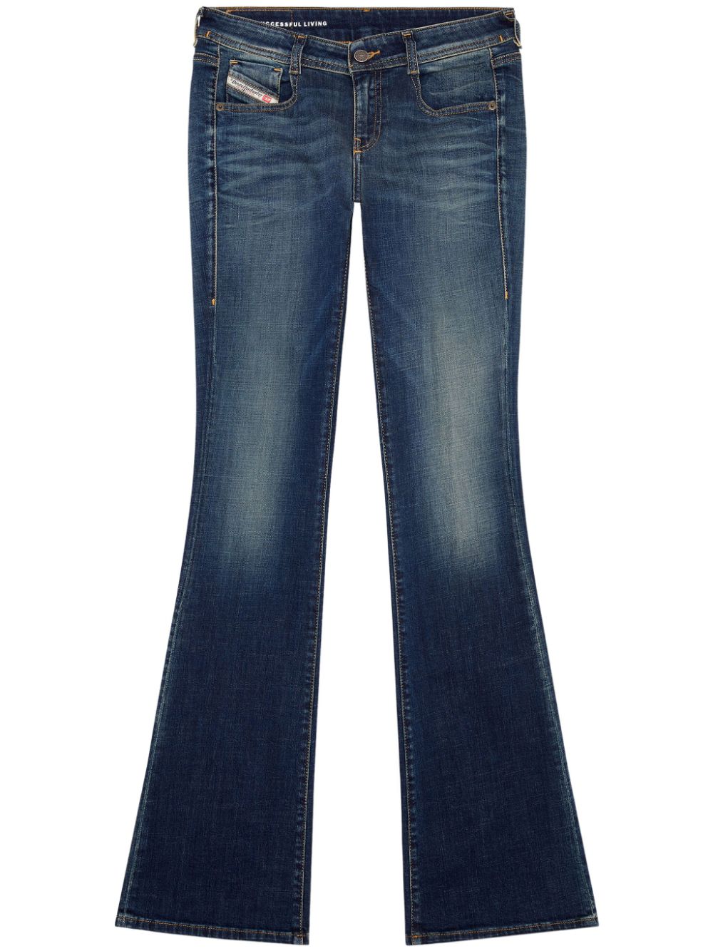 Diesel 1969 D-Ebbey mid-rise bootcut jeans - Blue von Diesel