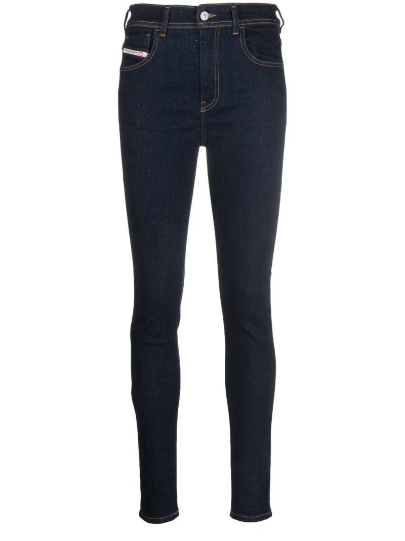 Diesel 1984 Slandy-High Z9c18 Super Skinny Jeans - Blue von Diesel