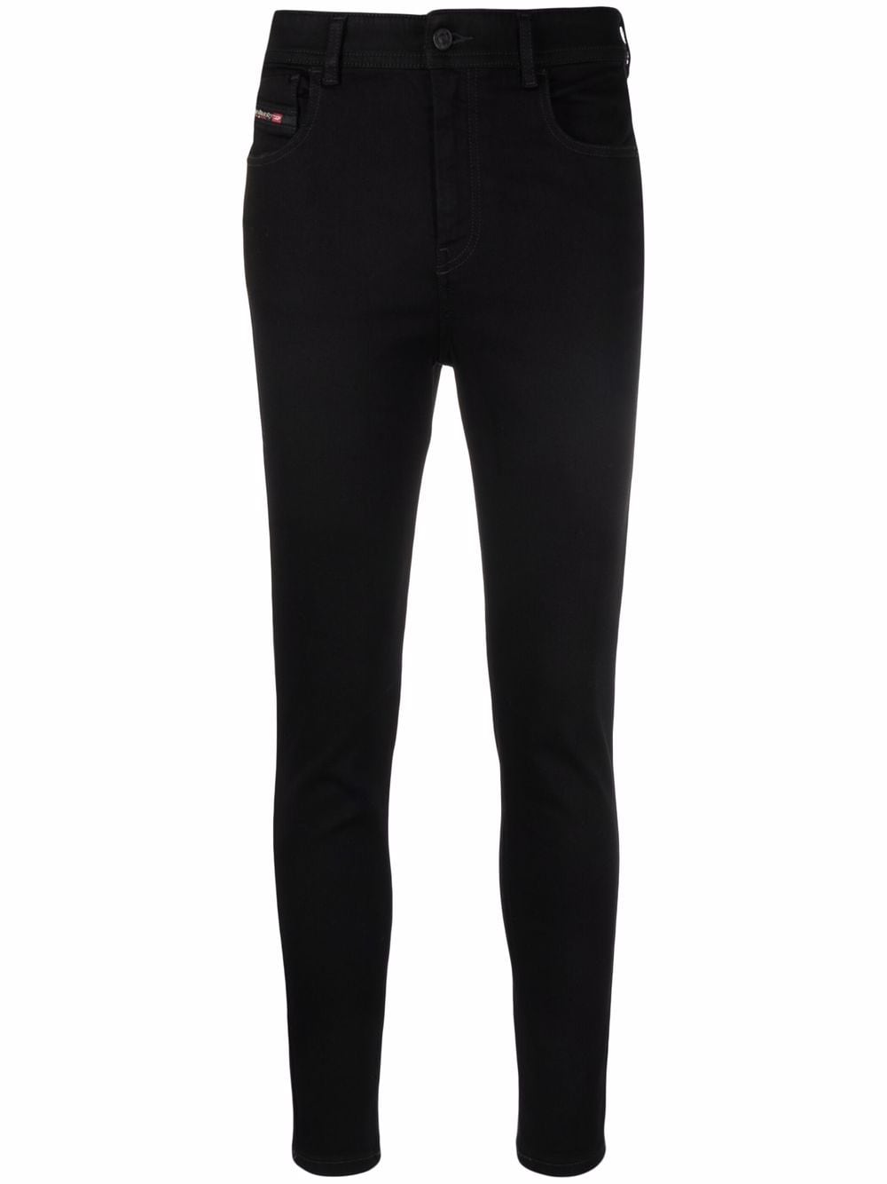 Diesel 1984 Slandy-High 069EF skinny jeans - Black von Diesel