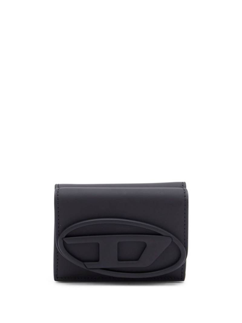 Diesel 1DR leather wallet - Black von Diesel