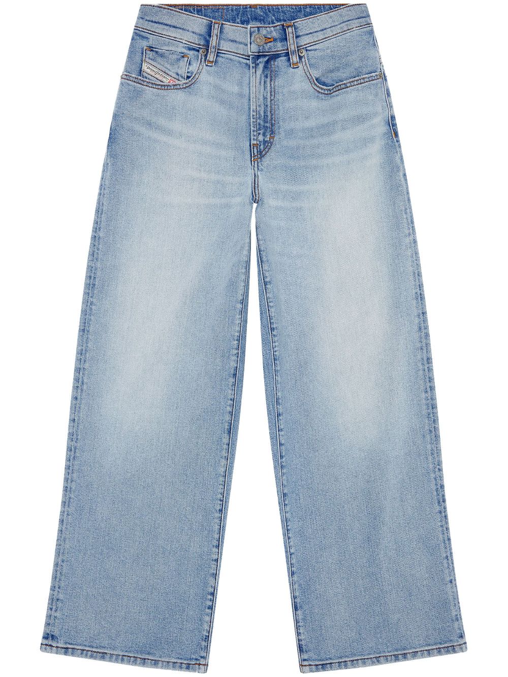 Diesel 2000 Widee 0AJAT bootcut jeans - Blue von Diesel