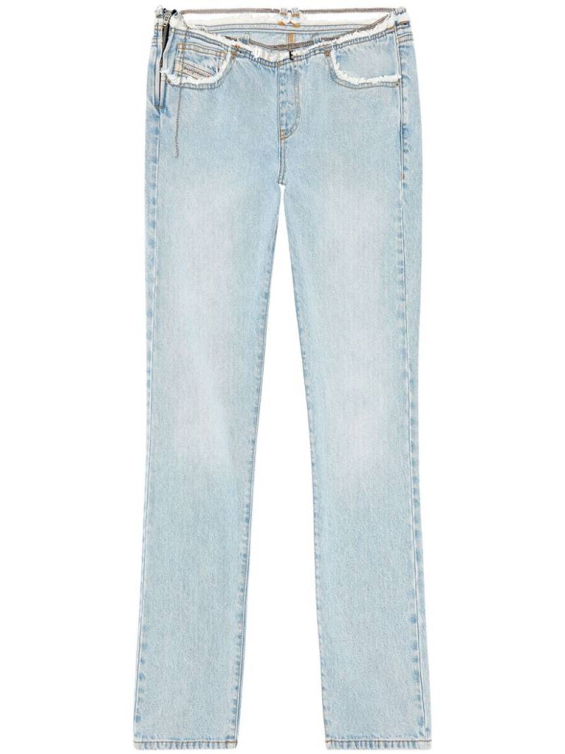 Diesel 2002 0NLAA straight-leg jeans - Blue von Diesel