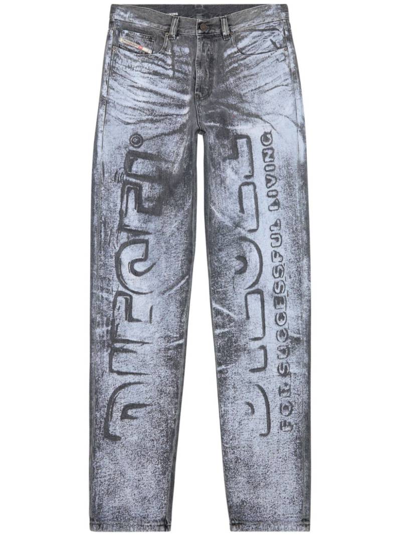 Diesel 2010 D-Macs 007T5 straight-leg jeans - Grey von Diesel