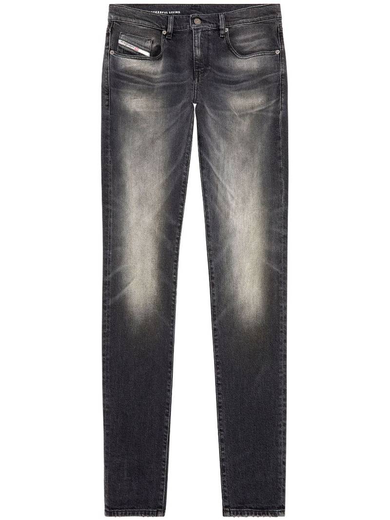 Diesel 2019 D-Strukt 09G20 slim-cut jeans - Black von Diesel