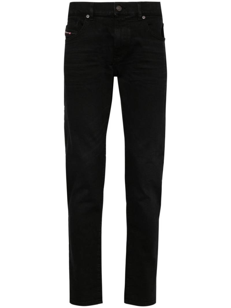 Diesel 2019 D-Strukt mid-rise slim-fit jeans - Black von Diesel