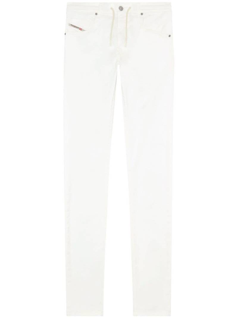 Diesel 2030 D-Krooley tapered-leg jeans - White von Diesel