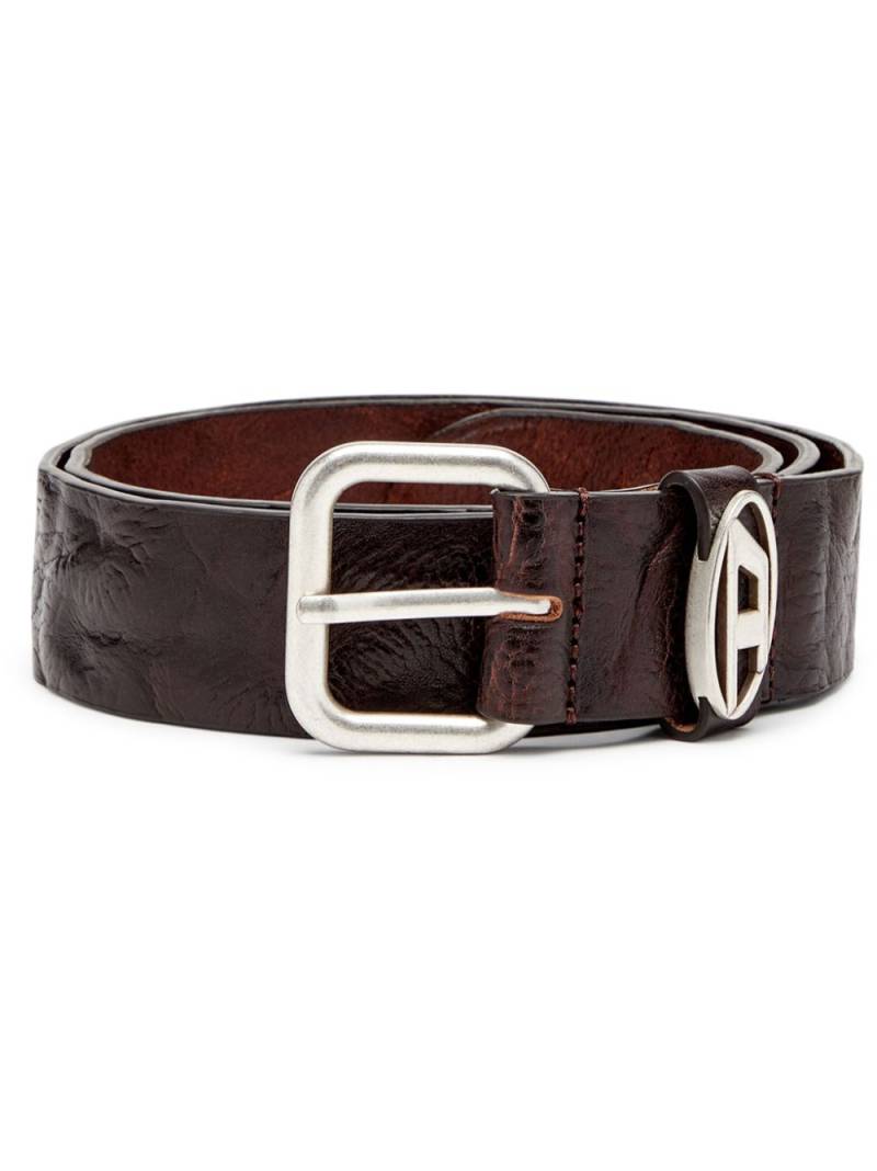 Diesel B-1DR oval-D belt - Brown von Diesel